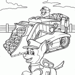 patrulha canina para colorir