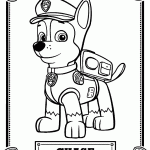 patrulha canina para colorir