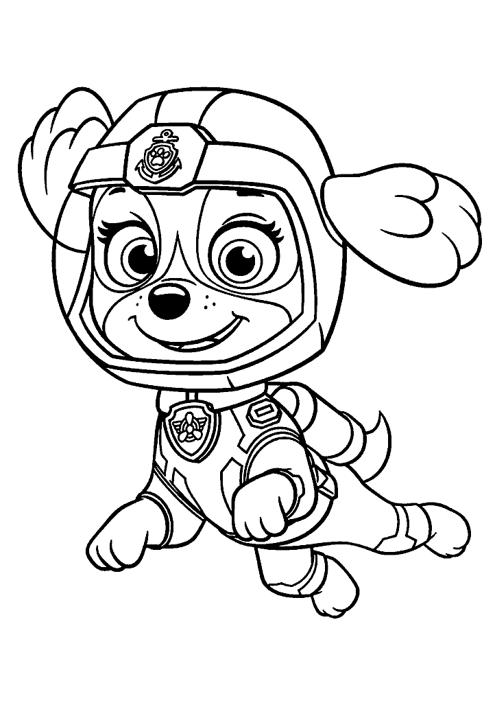 patrulha canina para colorir