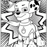 patrulha canina para colorir