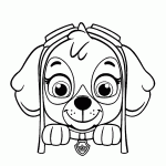 patrulha canina para colorir