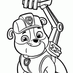 patrulha canina para colorir