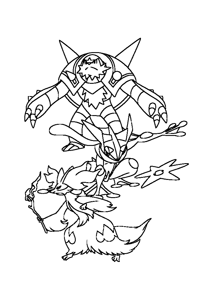 pokemon para colorir