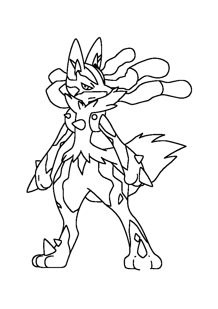 pokemon para colorir