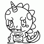 unicornio para colorir