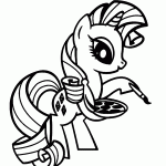 unicornio para colorir