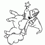unicornio para colorir